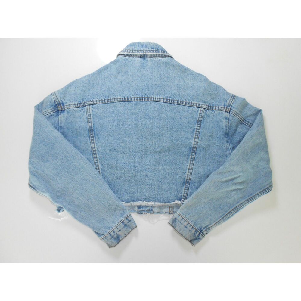 HH Jeans Los Angeles Women's Crop Top Denim 100% Cotton Size M